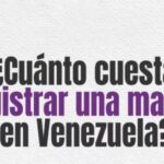 ¿Cuánto cuesta registrar una marca en Venezuela?